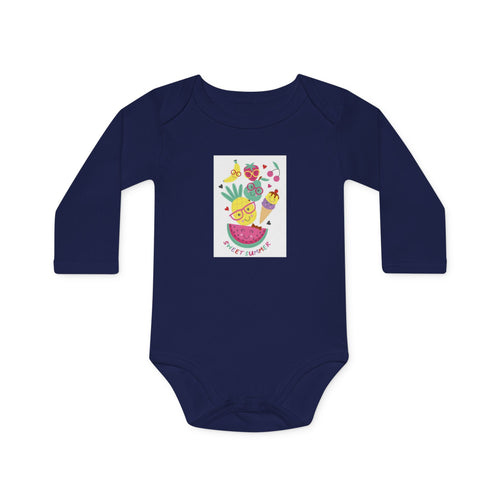 Baby Long-Sleeve Organic Bodysuit