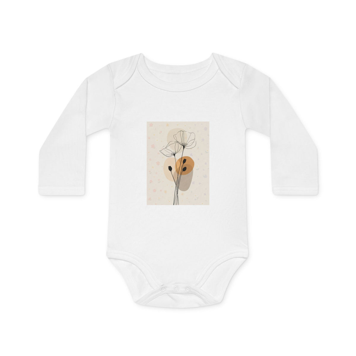 Baby Long-Sleeve Organic Bodysuit