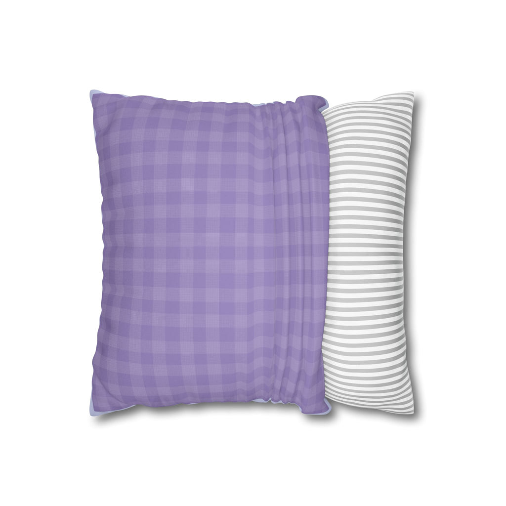Faux Suede Square Pillowcase