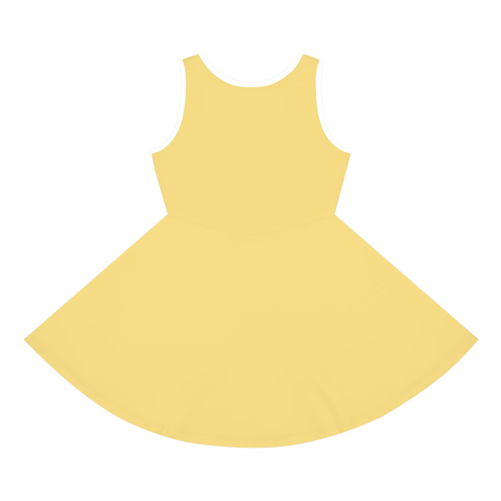 Girls' Sleeveless Sundress (AOP)