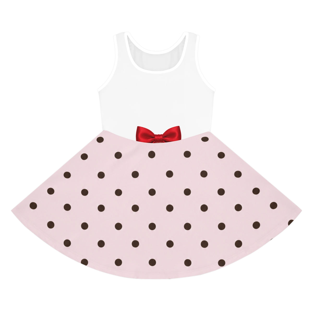 Girls' Sleeveless Sundress (AOP)