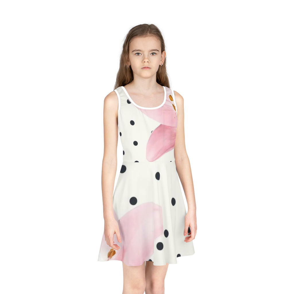 Girls' Sleeveless Sundress (AOP)