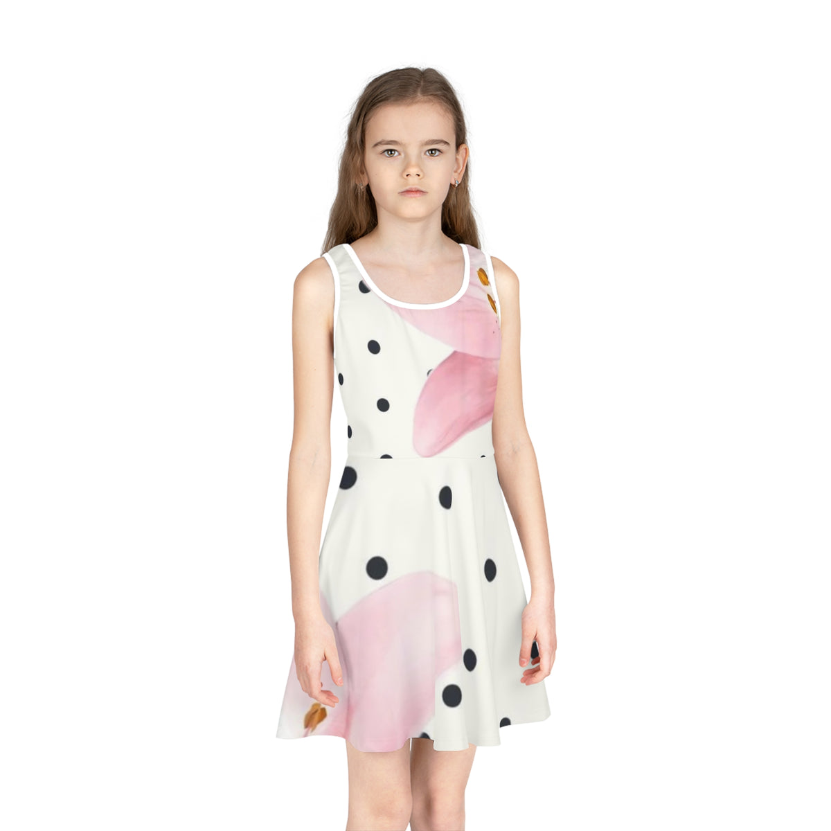 Girls' Sleeveless Sundress (AOP)