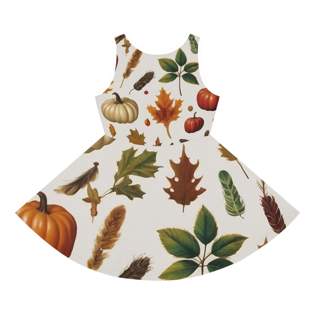 Girls' Sleeveless Sundress (AOP)