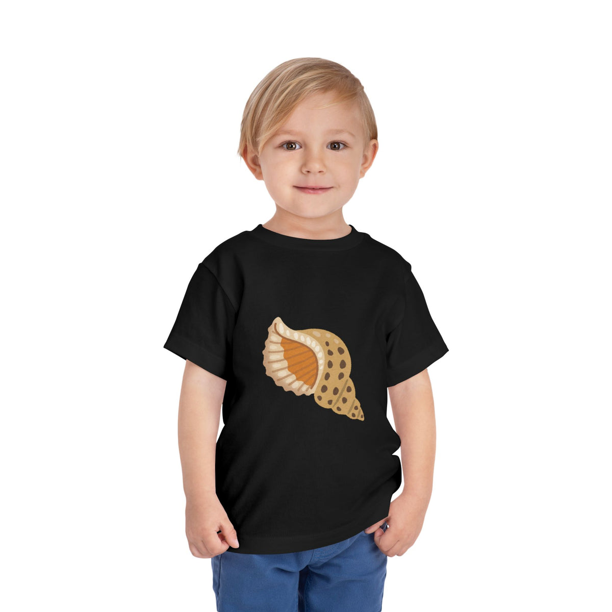 Seashell Toddler Tee — Cute Beach Shell Graphic Tee for Kids