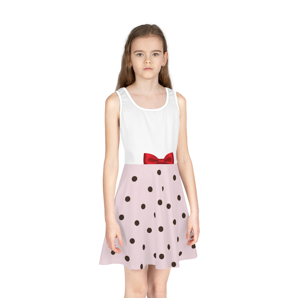 Girls' Sleeveless Sundress (AOP)