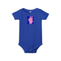 Pink Bunny Infant One-Piece Bodysuit — Cute Baby Shower Gift
