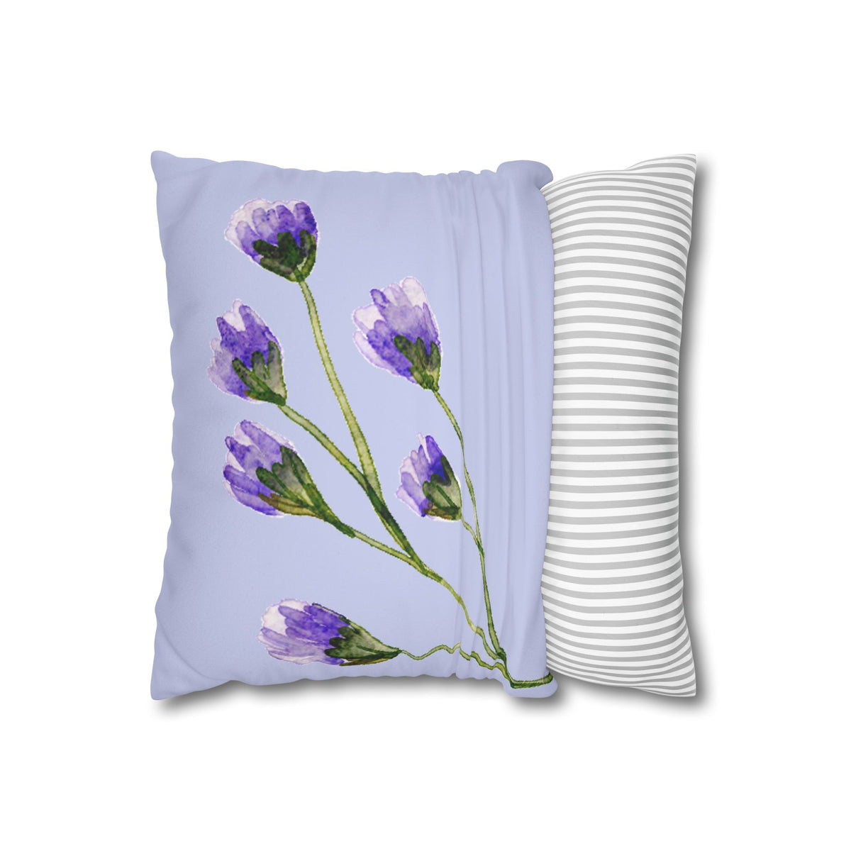 Faux Suede Square Pillowcase