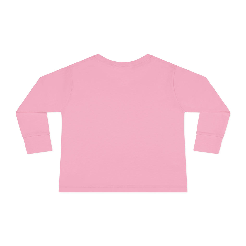 Cute Chubby Bunny Toddler Long Sleeve Tee | Baby Rabbit Illustration