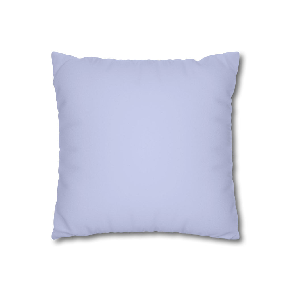 Faux Suede Square Pillowcase