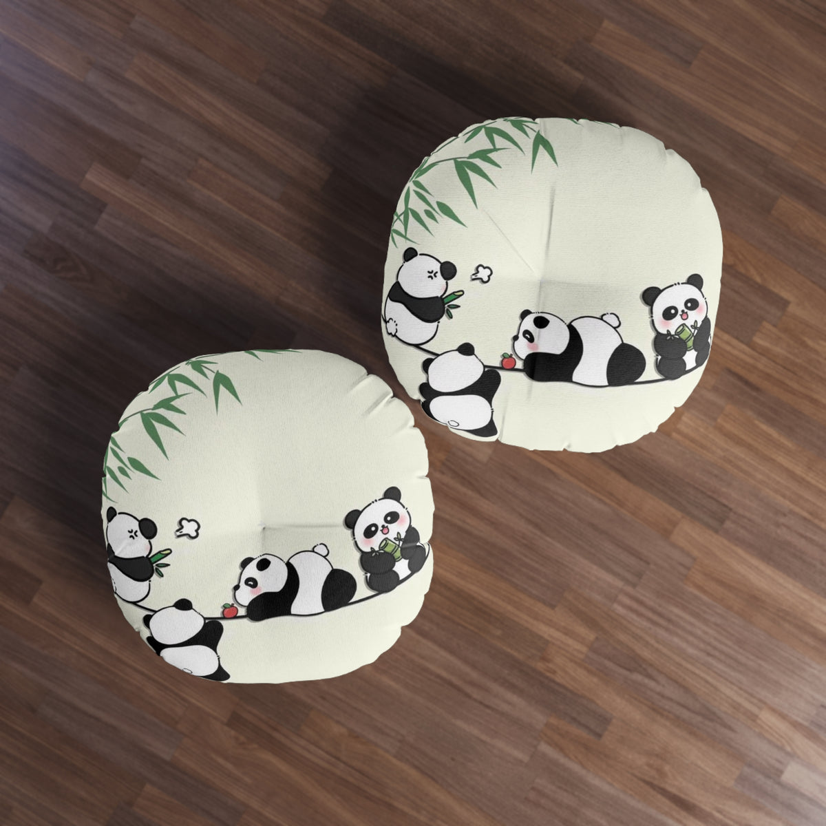 Tufted Floor Pillow, Round