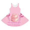 Girls' Sleeveless Sundress (AOP)
