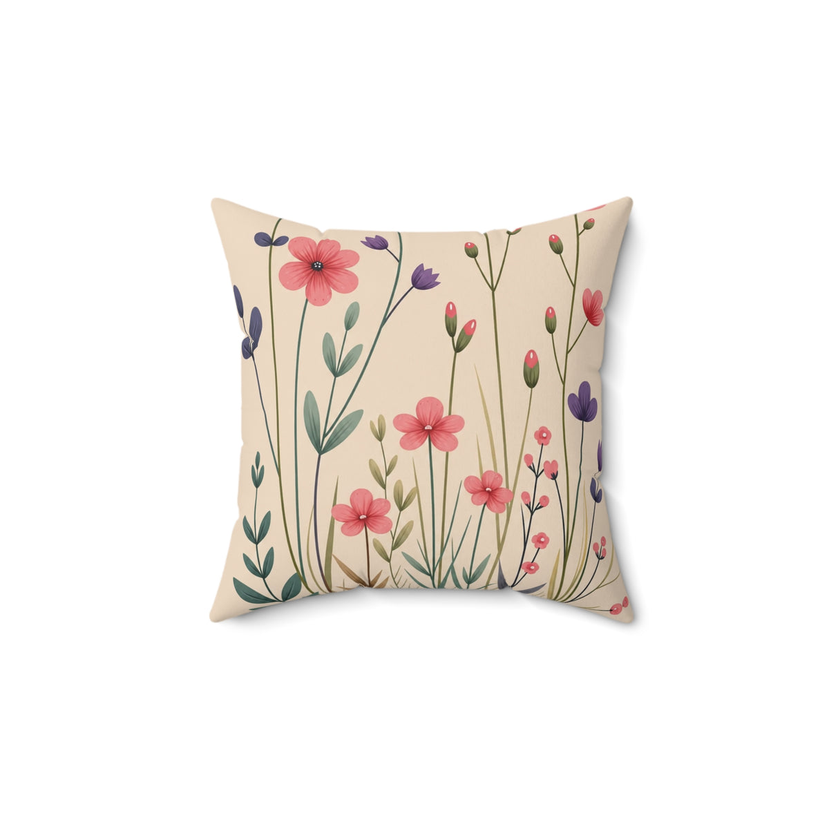 Spun Polyester Square Pillow