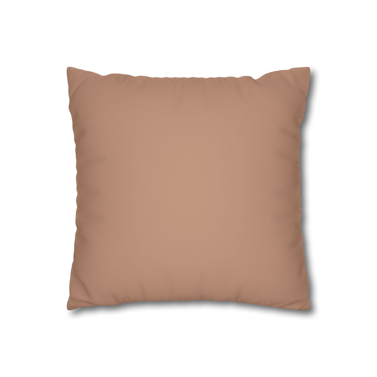 Faux Suede Square Pillowcase