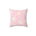 Faux Suede Square Pillow