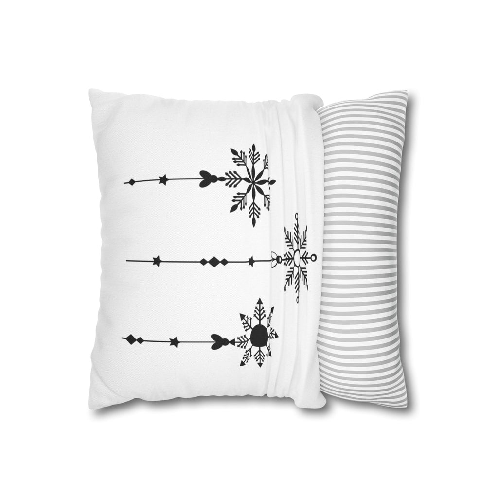 Spun Polyester Square Pillowcase