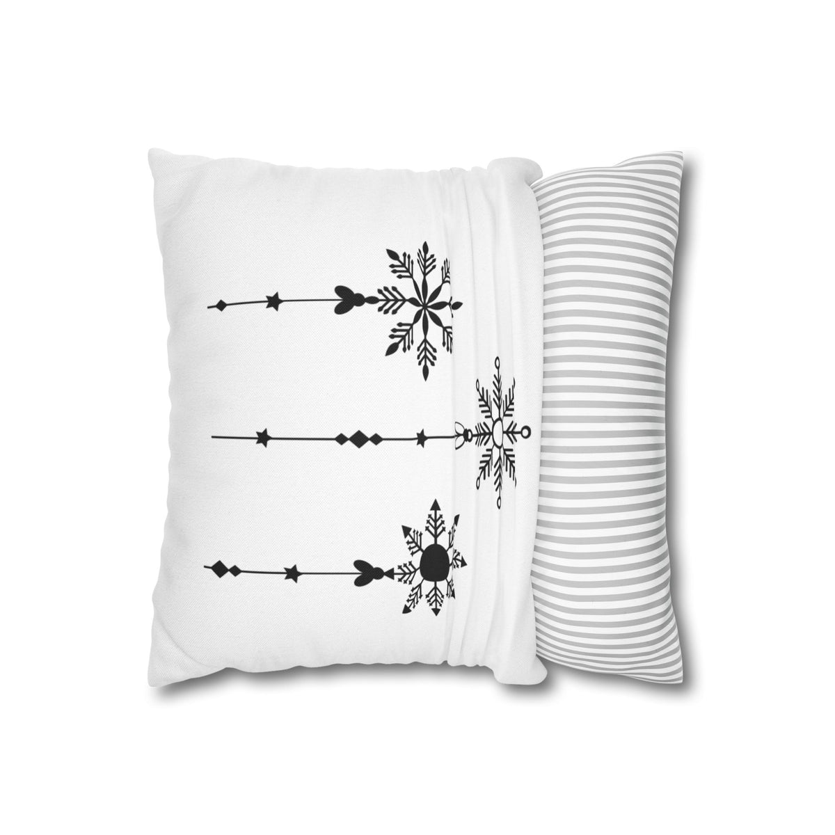 Spun Polyester Square Pillowcase