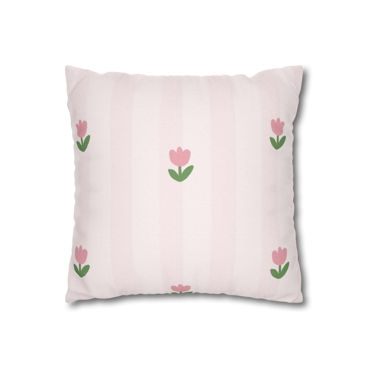 Spun Polyester Square Pillowcase