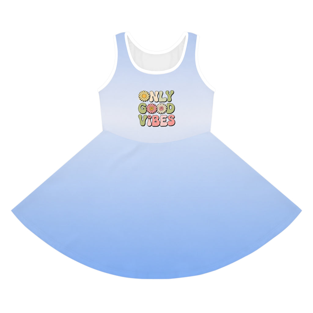 Girls' Sleeveless Sundress (AOP)