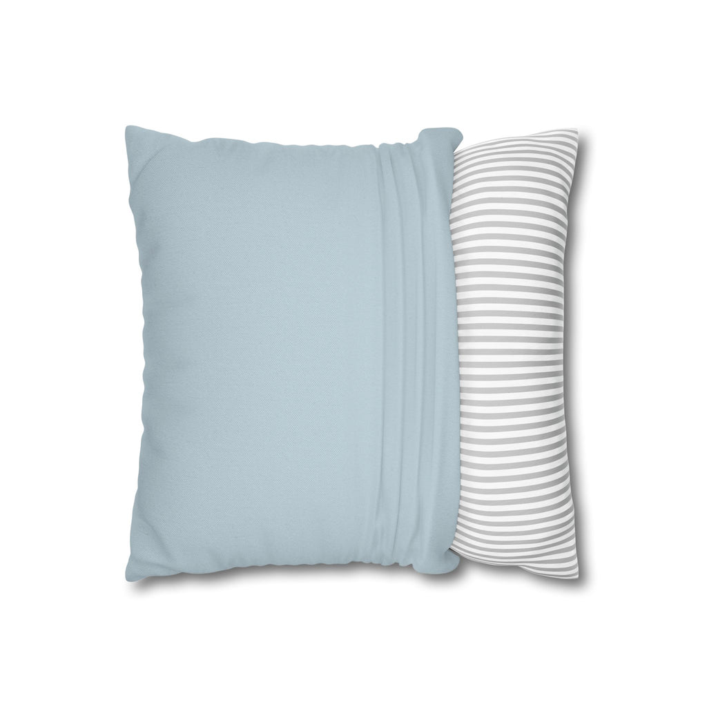 Spun Polyester Square Pillowcase