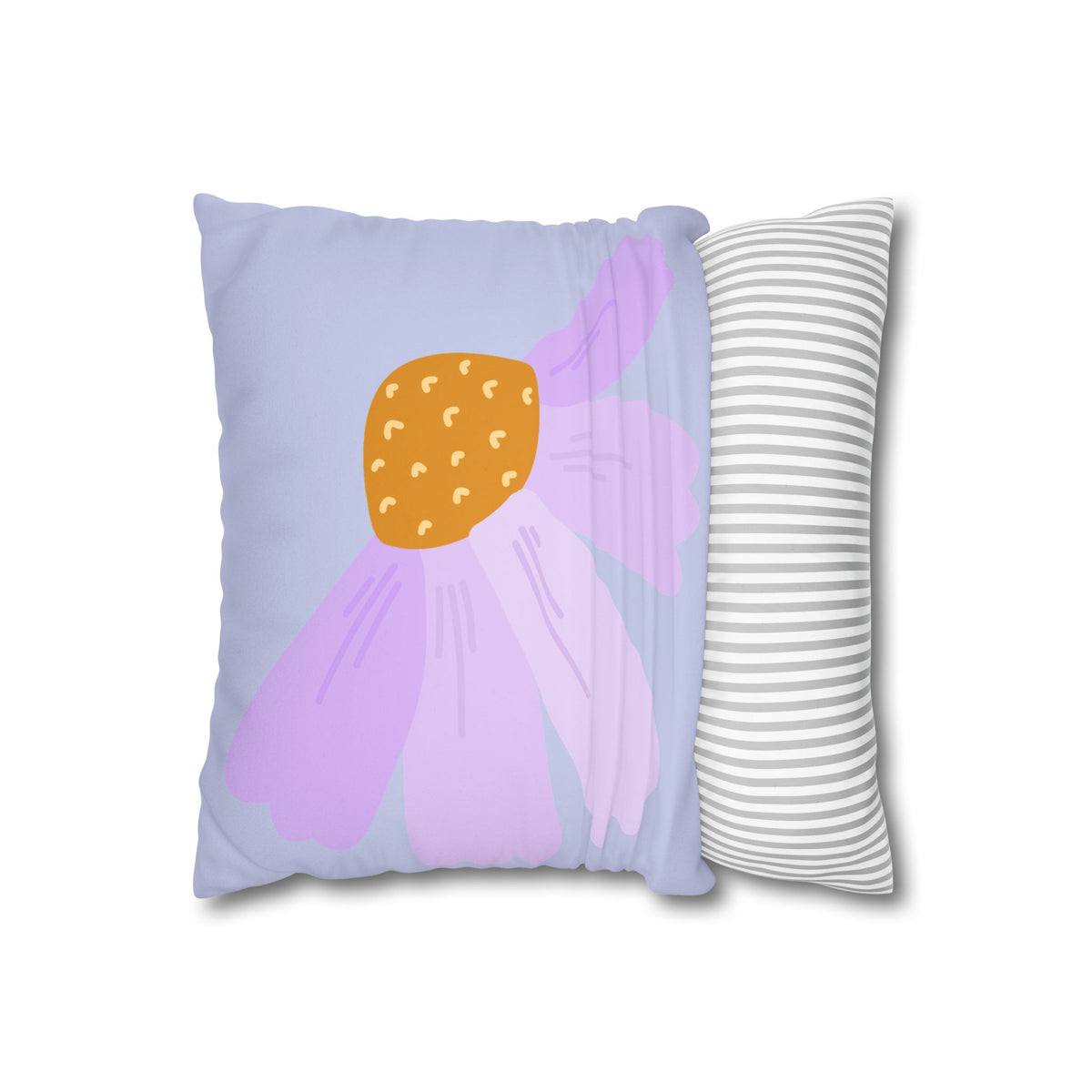 Faux Suede Square Pillowcase