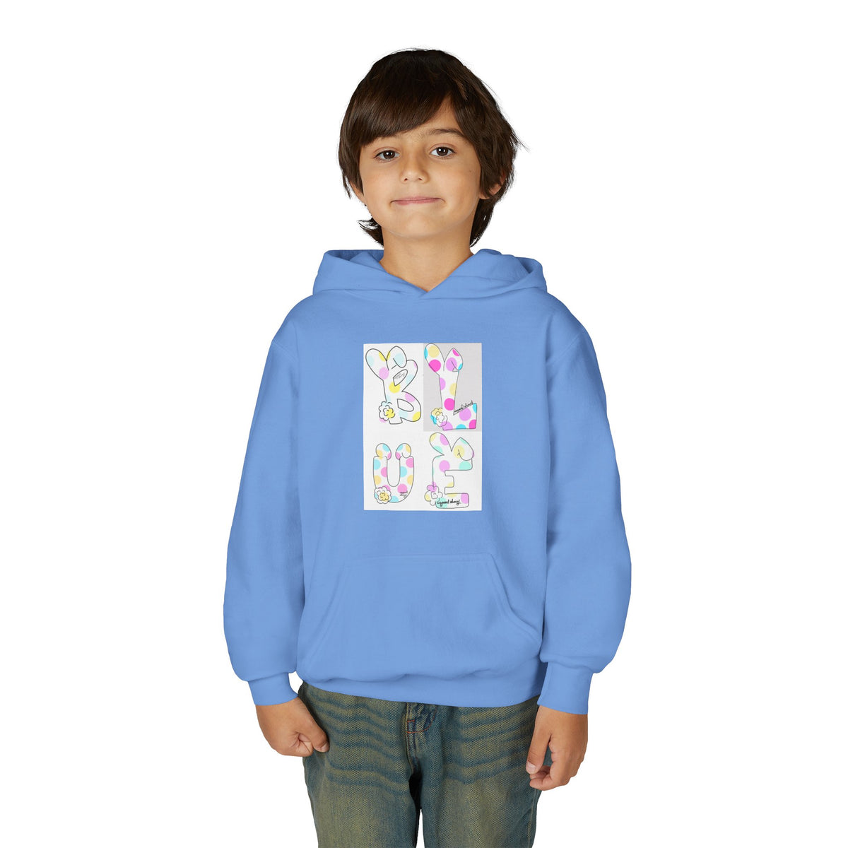 Youth Heavy Blend Hooded Sweatshirt