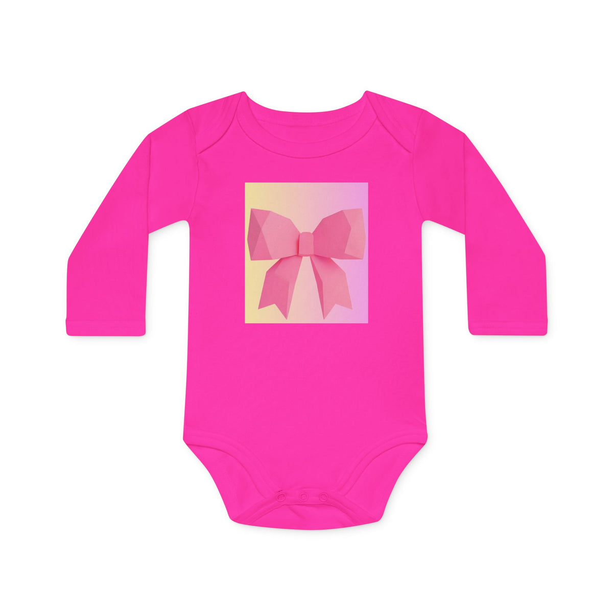 Baby Long-Sleeve Organic Bodysuit