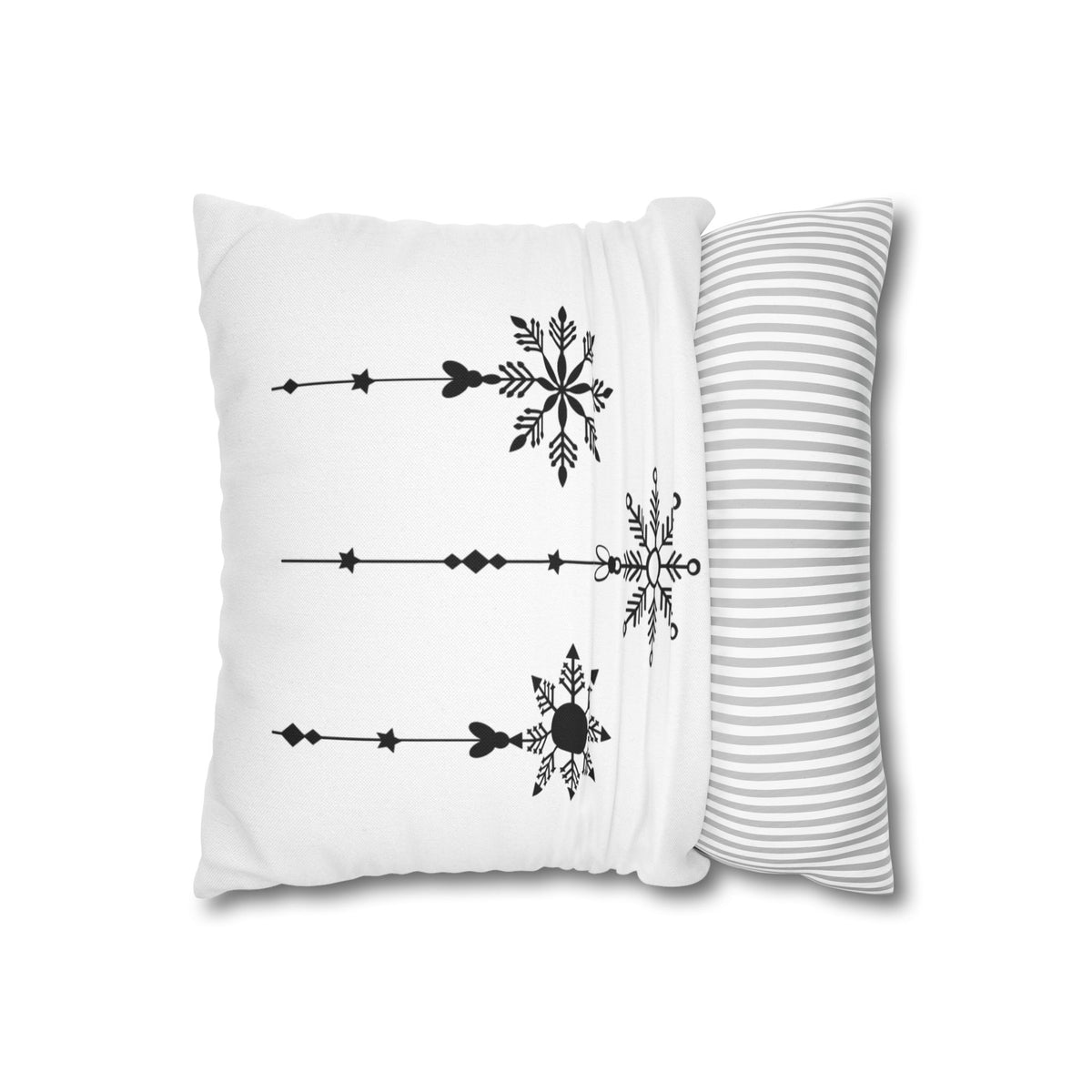 Spun Polyester Square Pillowcase
