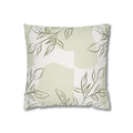Faux Suede Square Pillowcase