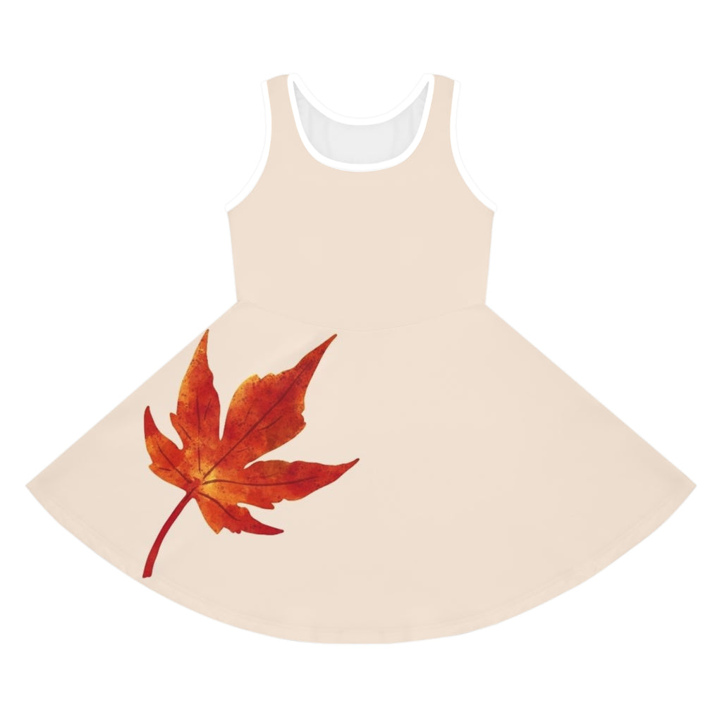 Girls' Sleeveless Sundress (AOP)