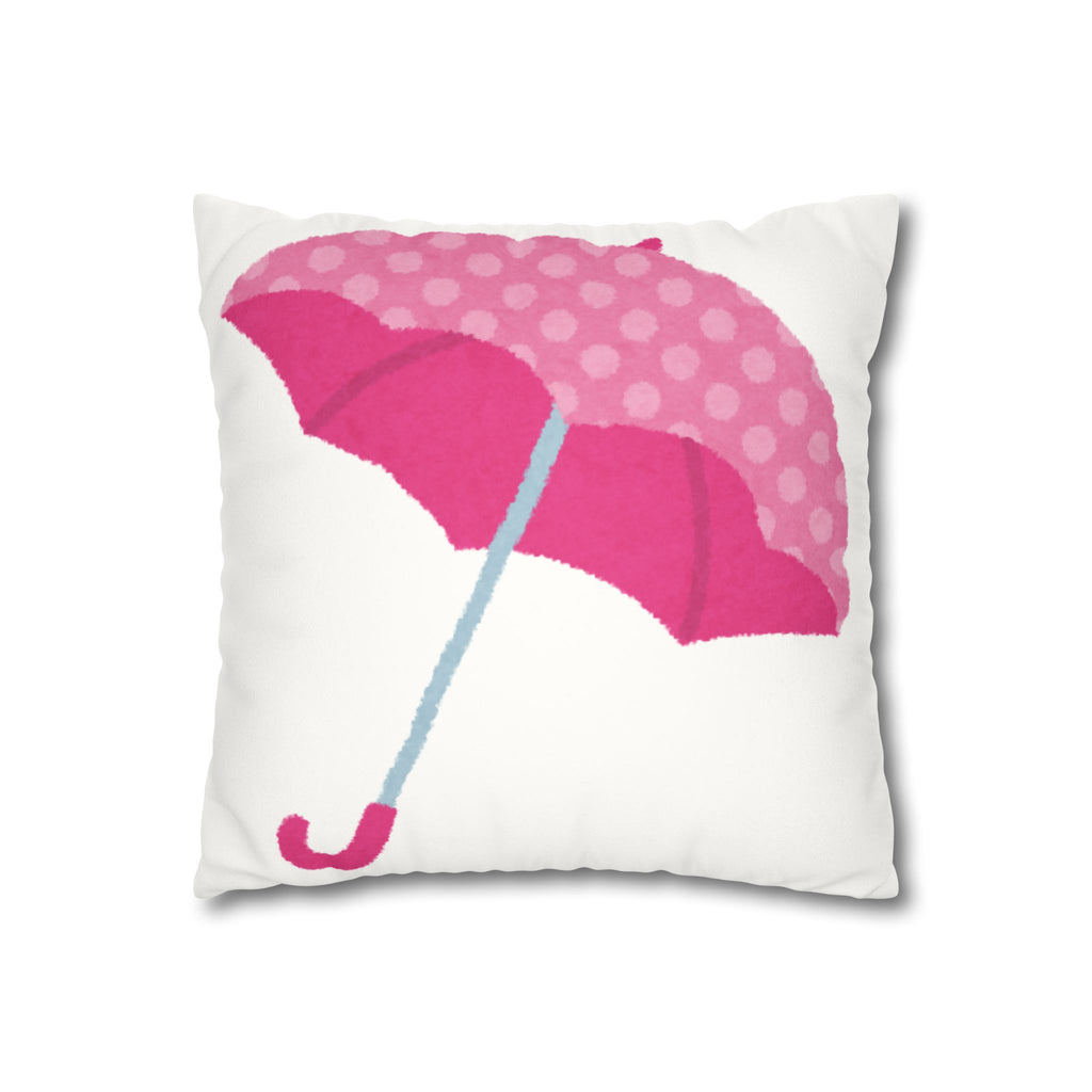 Faux Suede Square Pillowcase