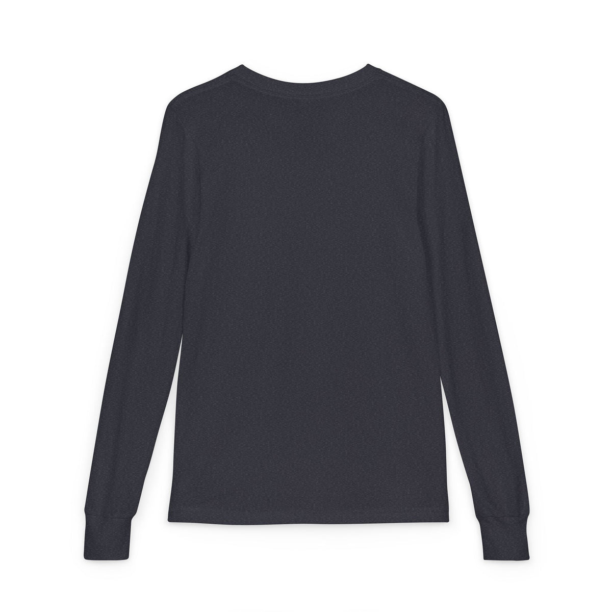 Blue Sports Car Youth Long Sleeve Tee | Racing Print, Gradient Frame