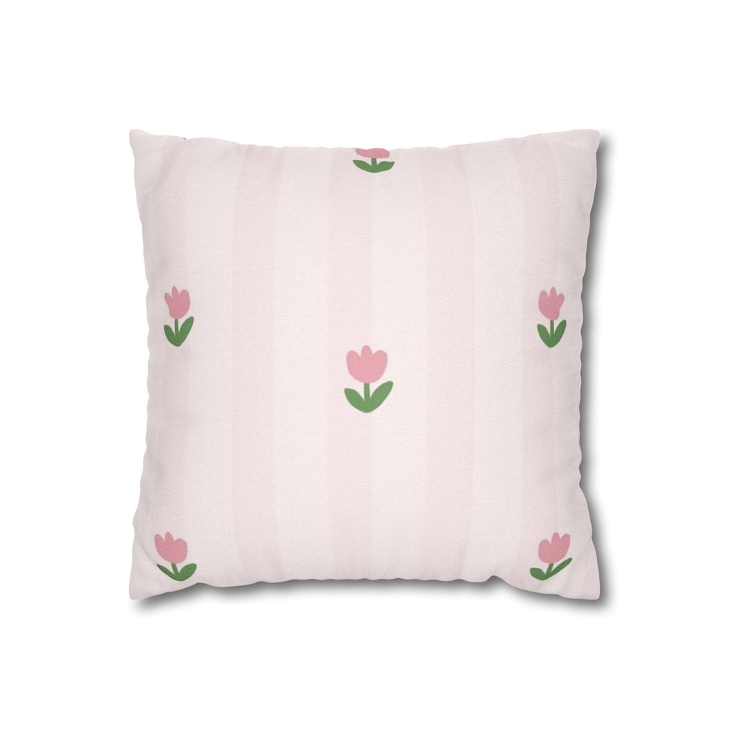 Spun Polyester Square Pillowcase