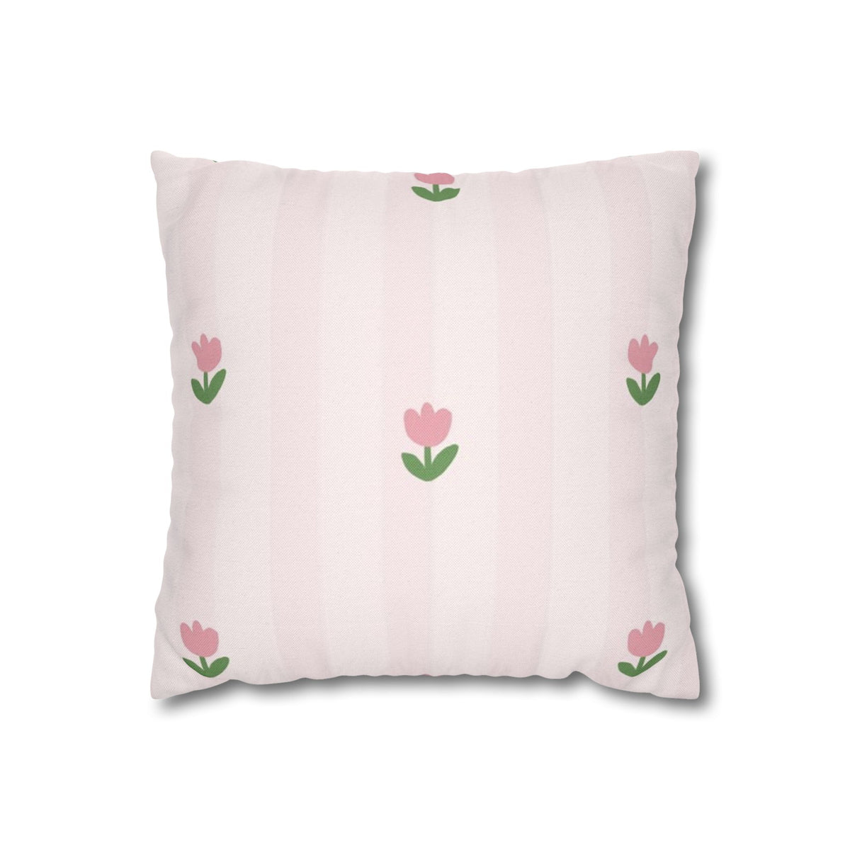 Spun Polyester Square Pillowcase