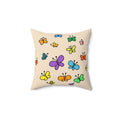 Spun Polyester Square Pillow
