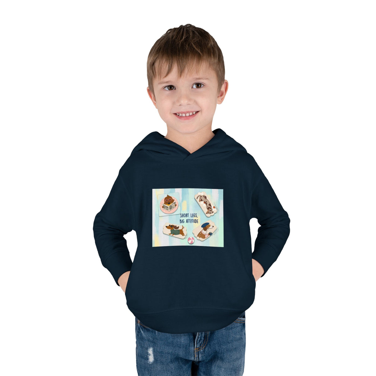 Toddler Pullover Fleece Hoodie