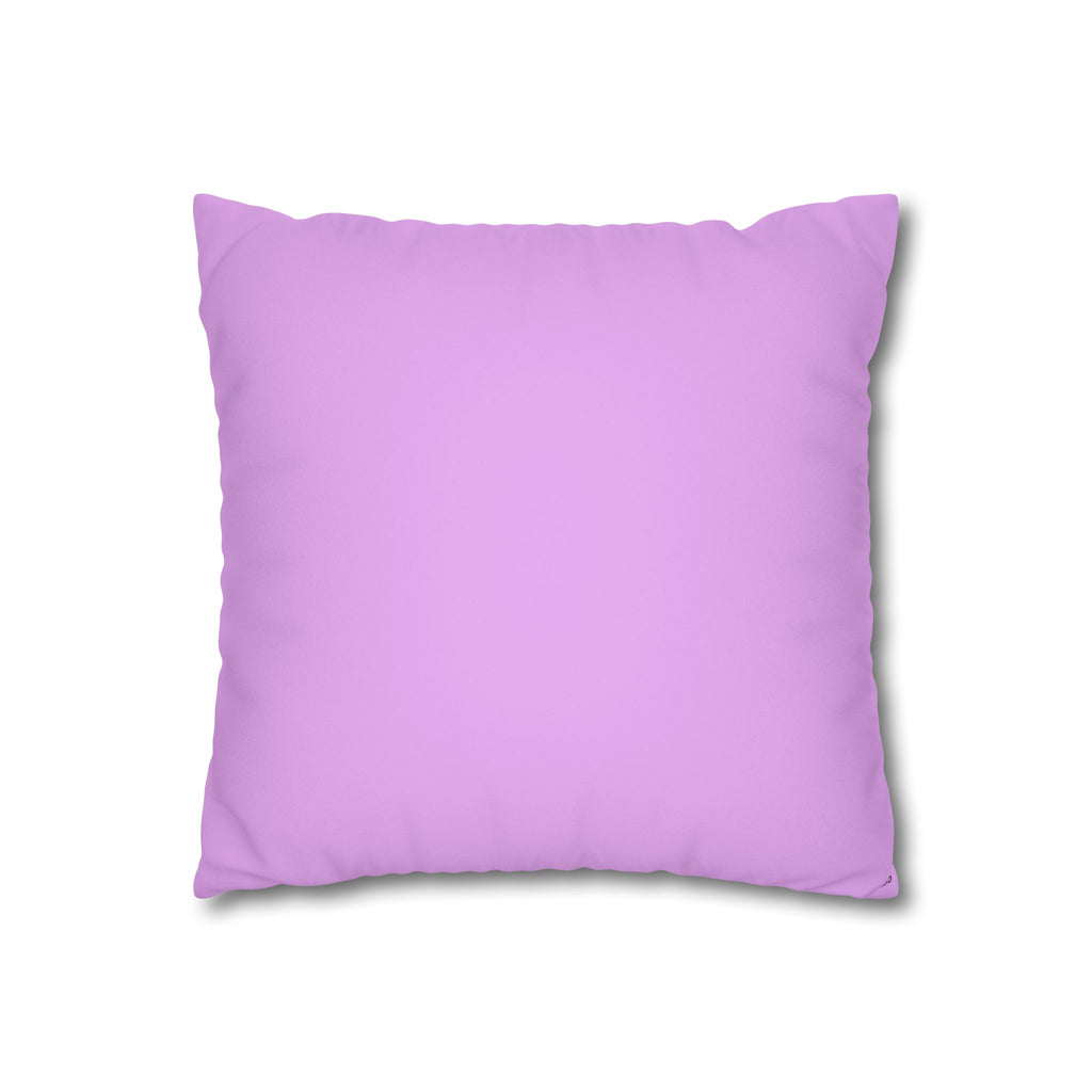 Faux Suede Square Pillowcase