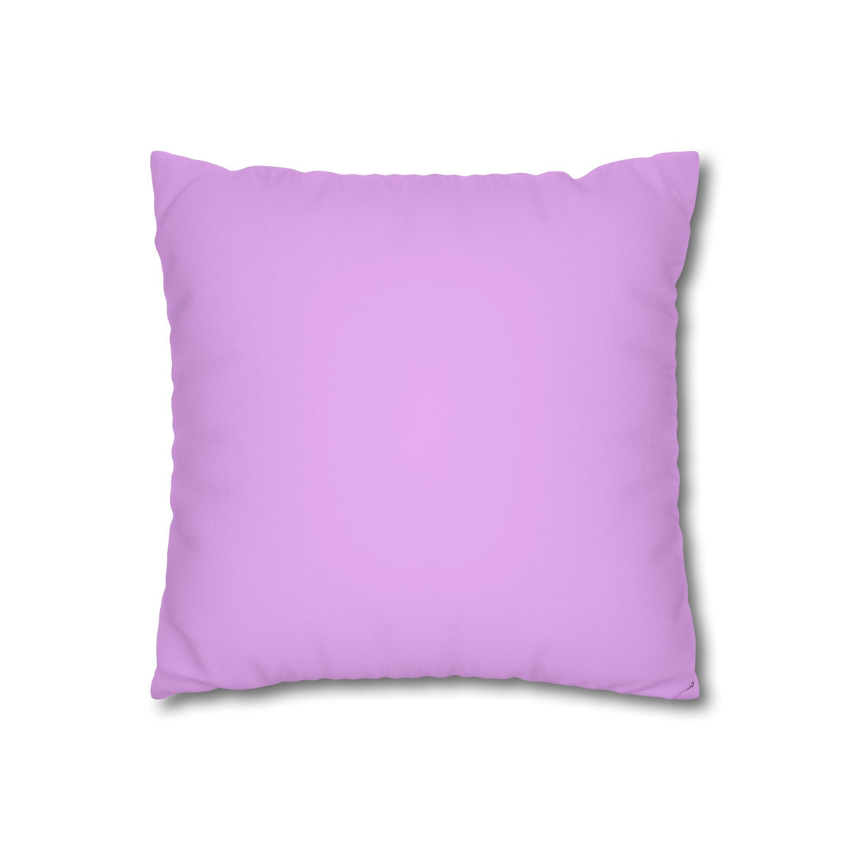Faux Suede Square Pillowcase
