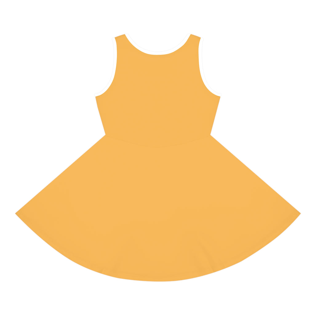 Thanksgiving Girls' Sundress — Autumn Leaves Floral AOP Dress