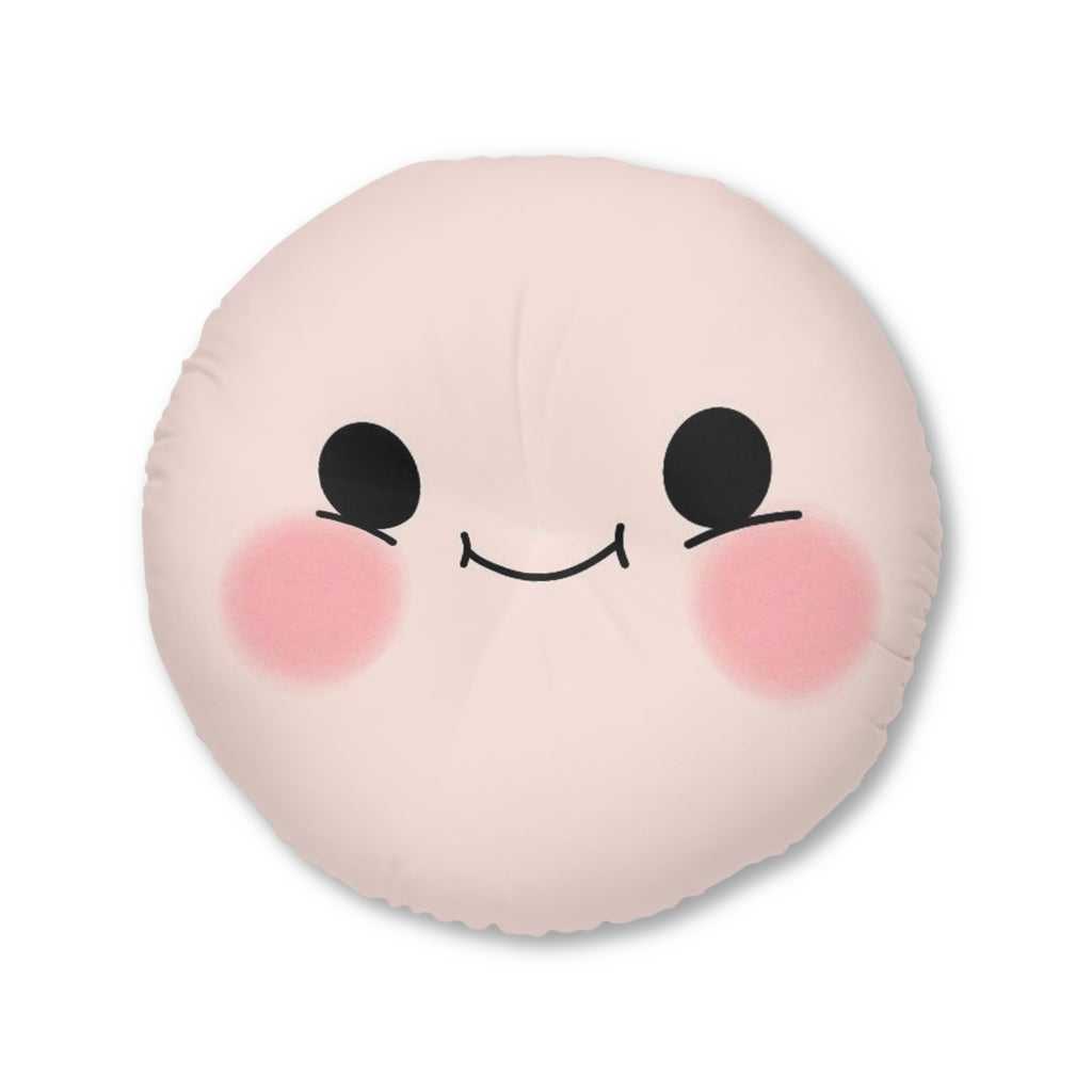 Tufted Floor Pillow, Round