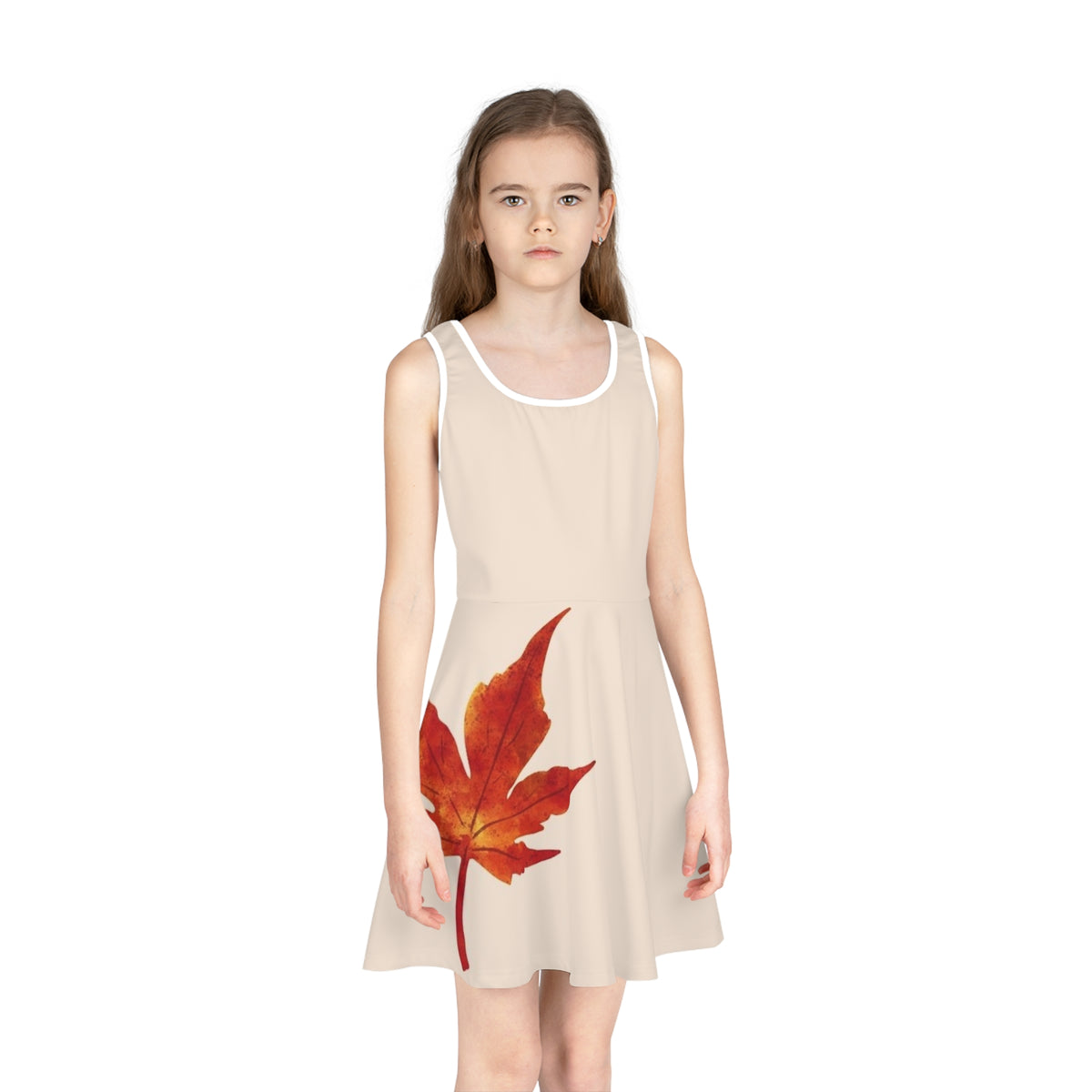 Girls' Sleeveless Sundress (AOP)