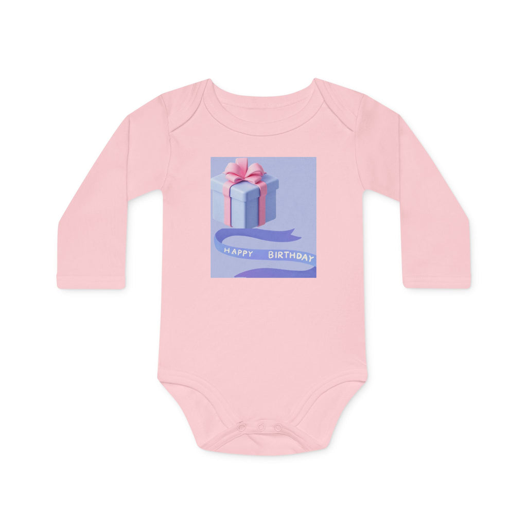 Baby Long-Sleeve Organic Bodysuit