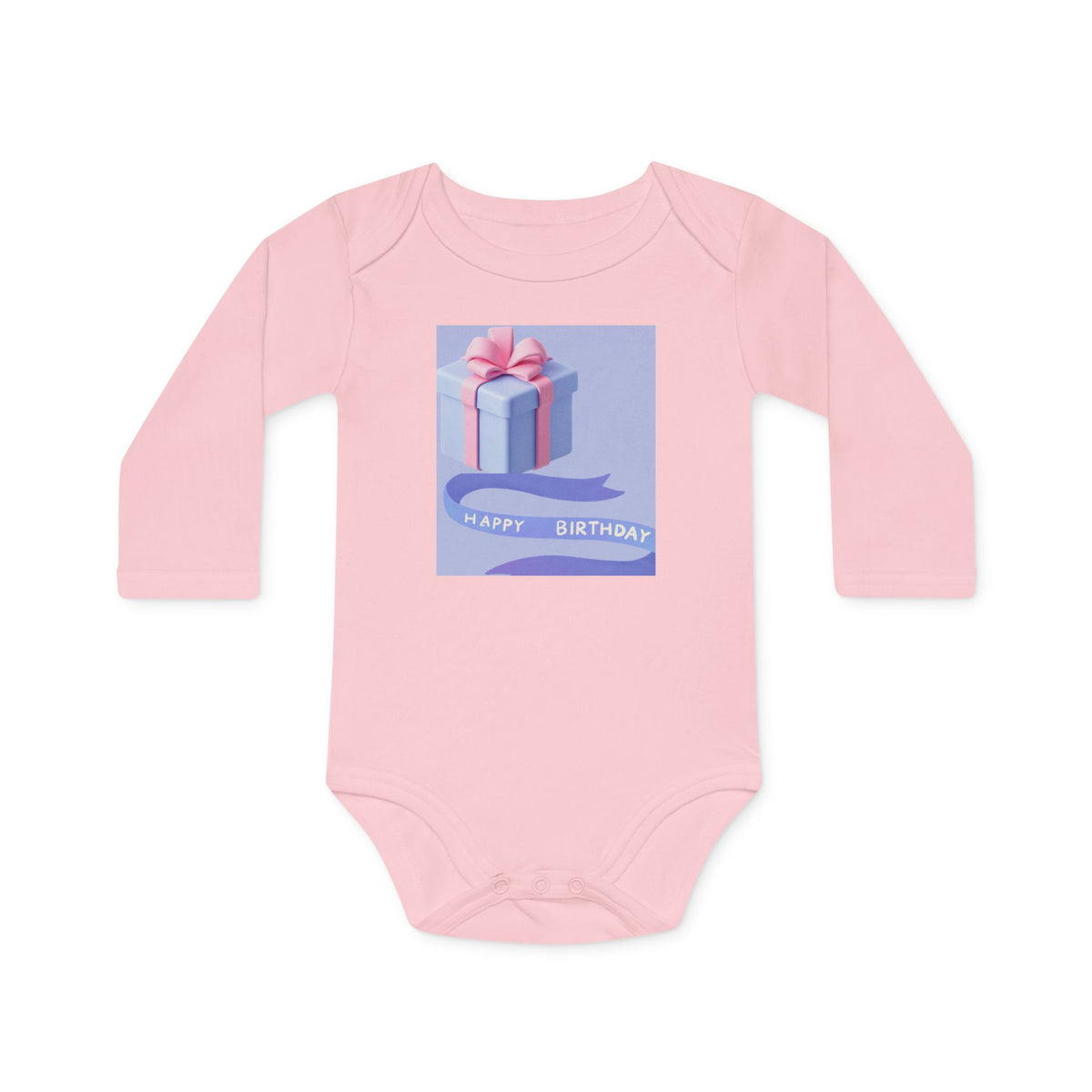 Baby Long-Sleeve Organic Bodysuit