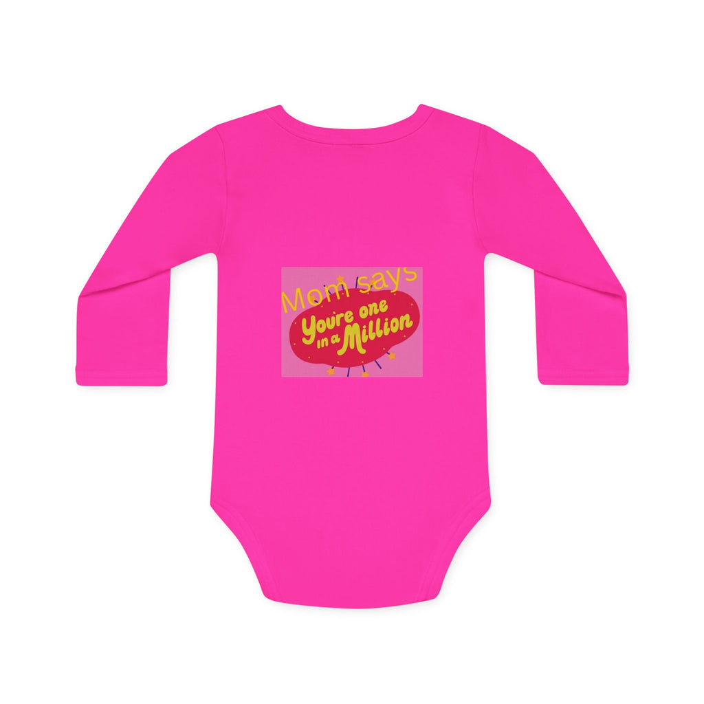 Baby Long-Sleeve Organic Bodysuit