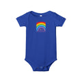 Infant Onesie with Rainbow & Star Baby Bodysuit — Cute Colorful Newborn Gift