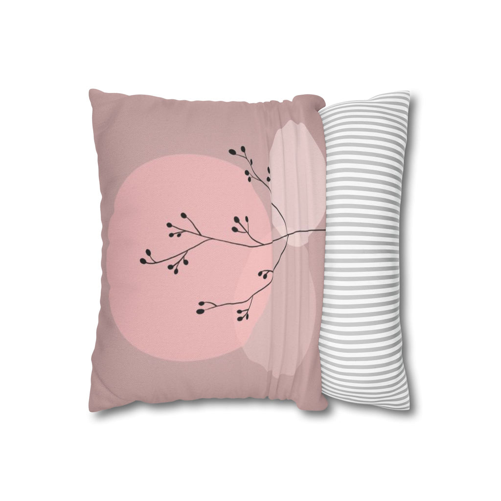 Spun Polyester Square Pillowcase