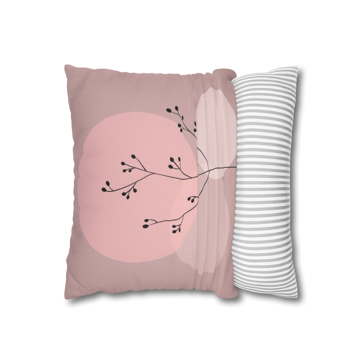 Spun Polyester Square Pillowcase