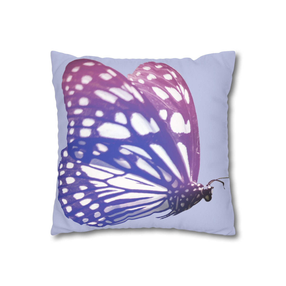 Faux Suede Square Pillowcase