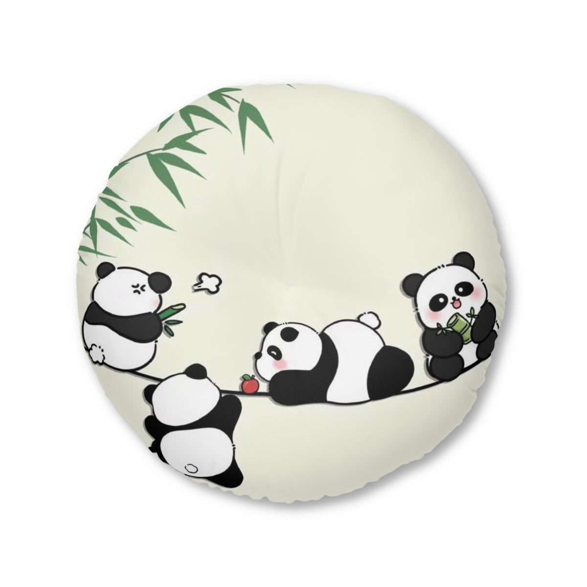 Tufted Floor Pillow, Round