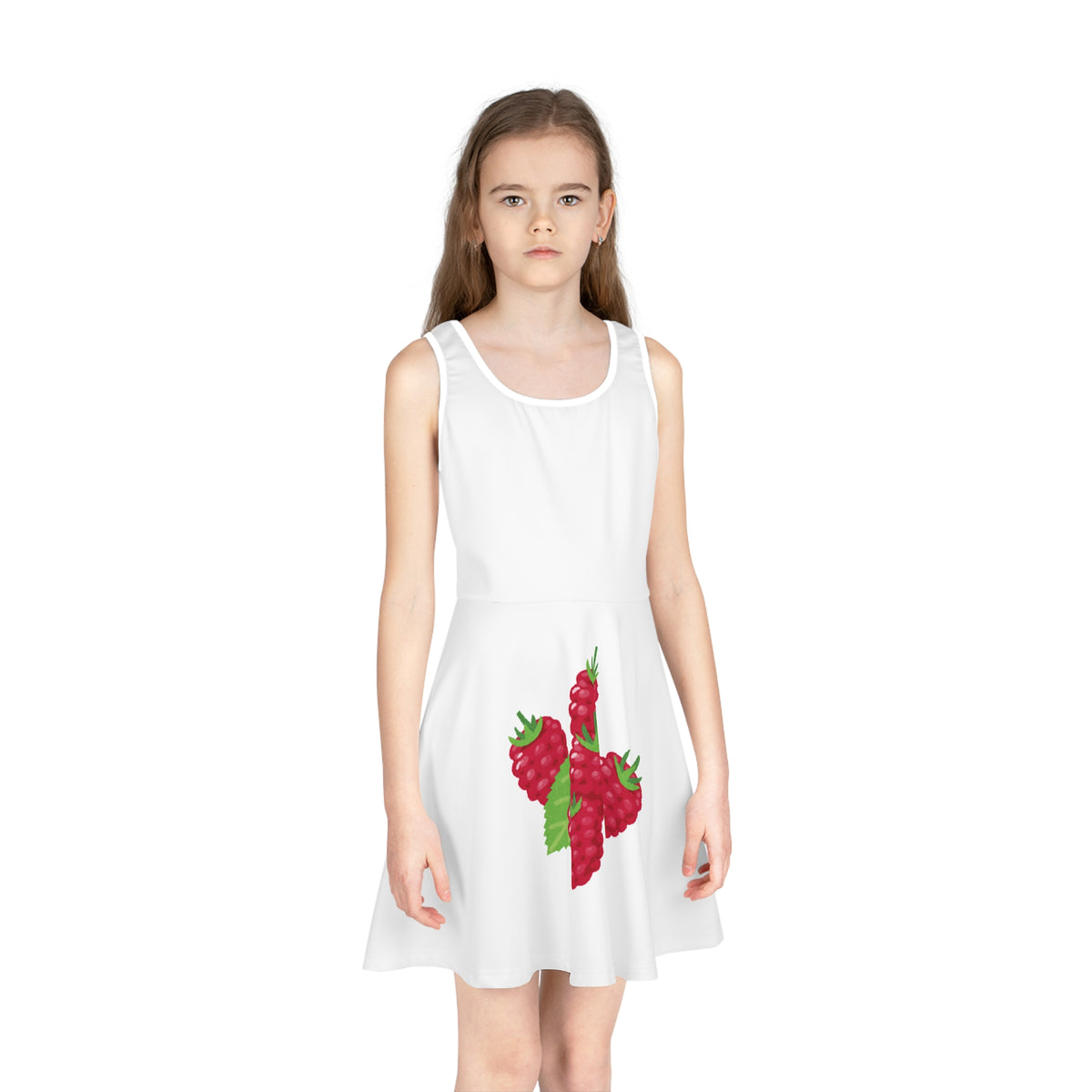 Girls' Sleeveless Sundress (AOP)